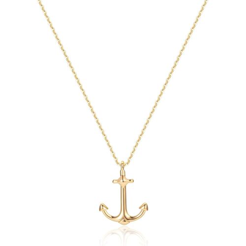 Kal-Chaîne Pour Femme Avec Pendentif Personnalisé En Or Et Argent - Collier Multi-Rangs Hypoallergénique 18 Carats - Bijou Fantaisie Pour Femmes Et Filles