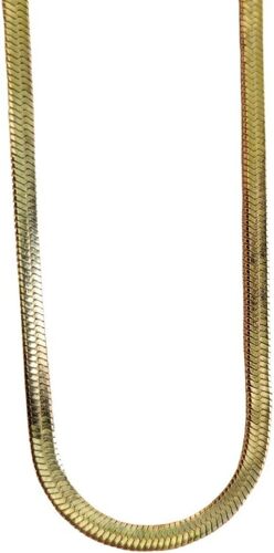 Kal-Collier Femme Acier Inoxydable Plaqué Or Pour Un Look Intemporel Et Elégant - Bijoux Fantaisie - Cadeau Fêtes Des Mères, Saint-Valentin, Noël, Anniversaire.