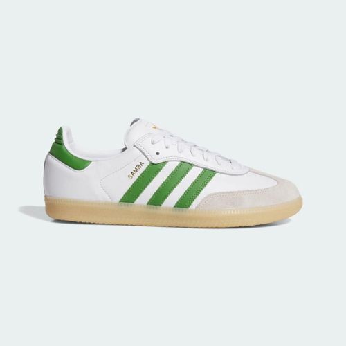 Chaussures Samba Adv Adidas Cloud White Crew Green Gum