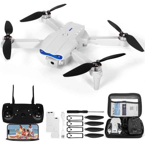 Drone Pour Enfant Avec Caméra 1080p Hd, Drone Quadricoptère Fpv Wifi Télécommandé, Mode Sans Tête, Maintien D'altitude, 360°Flips, Cadeau Et Jouet Pour Enfant Ou Débutant-Marque Générale
