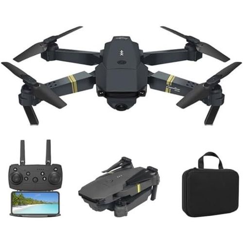Airon Drone - Mini Drone Avec Caméra Vidéo 4k Hd - Drone Professionnel Pour Débutants, Enfants Et Adultes - Quadcoptère Pliable, Mode Panoramique 120º, Mode Ralenti, Rotation 360º