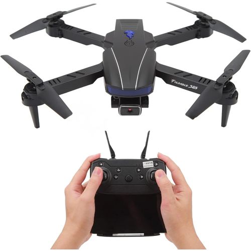 Drone Pliable Avec Double Caméra 4k Hd Pour Adultes, Maintien De L'altitude, Mode Sans Tête, Détection De Gravité, Drones Avec Caméra Pour Adultes/Débutants, Cadeaux Filles/Garçons