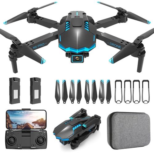 Drone Avec Camera 1080p Pour Enfant Et Adulte, Moteur Sans Balais Fpv Mini Drone 36mins Longue Durée Vol/Démarrage En Un Clic/Maintien D'altitude, Jouet Cadeau Pour Garçons Et Filles, Moins De 250g-Marque Générale