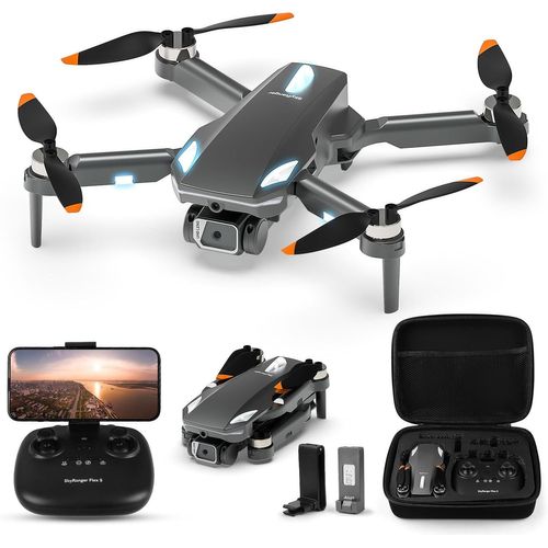 Hursvie Drone Avec Camera 1080p, Quadcoptere Telecommande, Drone Pour Enfants Et Adultes, Moteur Sans Balais, Arrêt/Aterrissage À Une Touche,2 Batteries, Jouets Et Cadeaux Pour Garçons Et Filles-Marque Générale