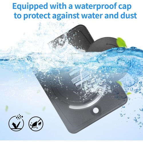 1 Pièce Prise USB 12V Voiture Double, Prise USB Voiture 12V Encastrable avec Lumière Bleue,Prise de Chargeur pour Bateau,Camion,SUV,RV,avec 2 Vis