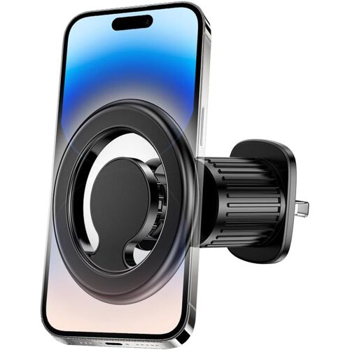 LORANKA-Support Magnétique pour Téléphone Portable De Voiture, Supports Magnétiques pour Téléphone Portable Rotation 360°, Support De Téléphone Magnétique Voiture, pour étui Smartphone(Noir)