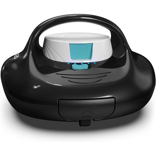 TALOSBO Pleco Se Robot de Piscine, 130 Min de Nettoyage Aspirateur Automatique Piscine, Charge Rapide en 2,5h, Idéal pour Piscines à Fond Plat Jusqu'à 80 m².