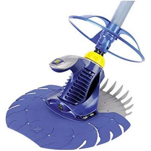 Zodiac Robot Nettoyeur de Piscine Hydraulique, Fond et Parois, Pour Piscines 12 x 6 m Maximum, Aspiration à Diaphragme, T5 Duo, Bleu, W78046