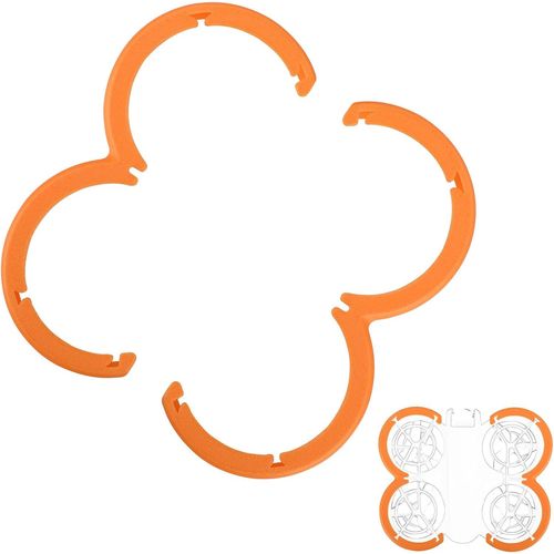 Sansh-Lot De 2 Protections D'hélice Pour Dji Neo, En Plastique Anti-Collision Protections De Pare-Chocs Couvercle De Bague De Pare-Chocs Pour Drone Accessoires De Drone Pour Dji Neo (Orange)-Trahoo