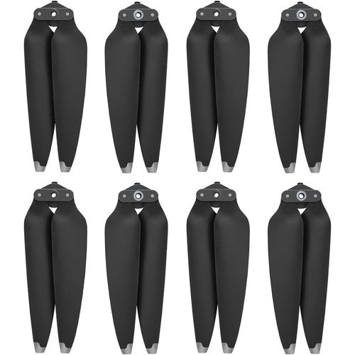 Sansh-Hélices Pour Dji Air 3/Air 3s - Lames De Rechange À Faible Bruit - Accessoires Pour Drone Dji Air 3/Air 3s - 8 Embouts Argent-Trahoo
