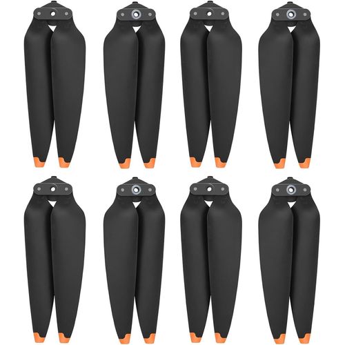 Sansh-Hélices Pour Dji Air 3/Air 3s - Lames De Rechange À Faible Bruit - Accessoires Pour Drone Dji Air 3/Air 3s - 8 Embouts Orange-Trahoo