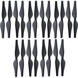 Sansh-20pcs Hélices Pour Drone Dji Tello Hélicoptère Télécommandé Lame De Drone Pièces De Rechange(Noir)-Trahoo