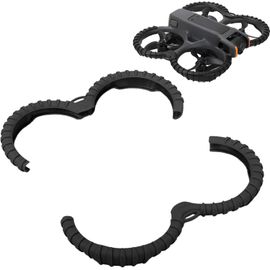 Sansh-Anneaux De Protection Pare-Chocs Pour Dji Avata 2 Tpu Guards Pour Protection D'hélice Propeller Guard Accessoire (Noir - Anneau De Protection Du Pare-Chocs)-Trahoo