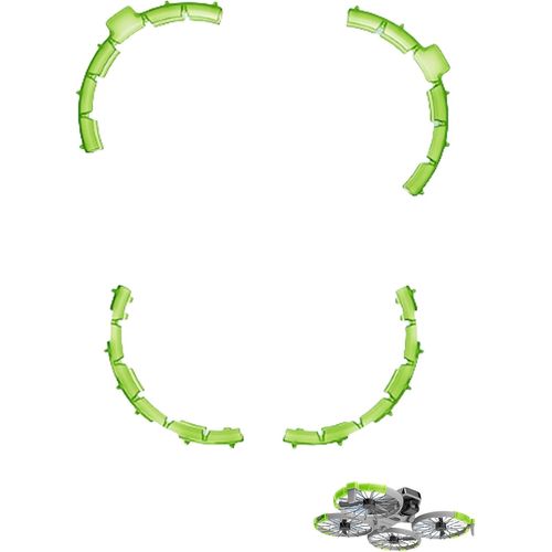 Sansh-Protection D'hélice Pour Drone Dji Flip, Protection Pare-Chocs Anti-Collision Antichoc Pour Dji Flip Fly Et Autres Accessoires Combinés (Vert)-Trahoo