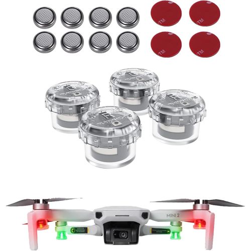 Sansh-Lumière Stroboscopique Pour Dji Air 3s Neo Mini4 Mini 4k Avata 2 Mini 3 Pro Mavic 3 Fpv Mavic Air 2 Mini Se Air 2s Mavic 2 Pro Zoom Phantom 3 4 Vol De Nuit Lampe Flash Accessoire Drone-Trahoo