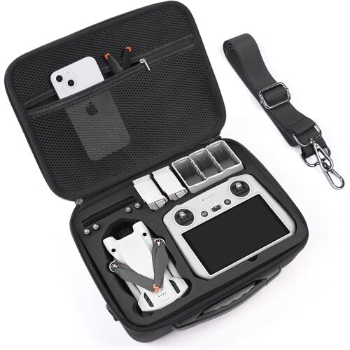 Mevronisshop-Ainiv Mini 3 Pro Sac À Main Portable En Cuir Synthétique Pour Accessoires Dji Mini 3 Pro | Rc-N1 + Mini 3 Pro Fly More Combo, Drone Ultra Léger Et Pliable, Protection D'hélice