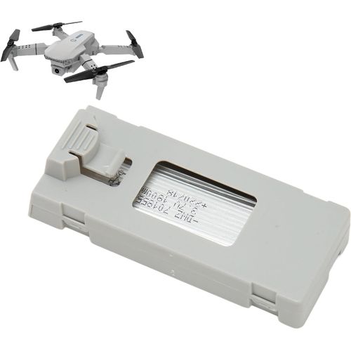 Sansh-Batterie De Remplacement De Batterie De Drone Rc Haute Capacité 1800mah 3.7v Pour E88 E88max E525 E99 K3 Rc Uav, Remplacement De Batterie De Drone Rc (Gris)