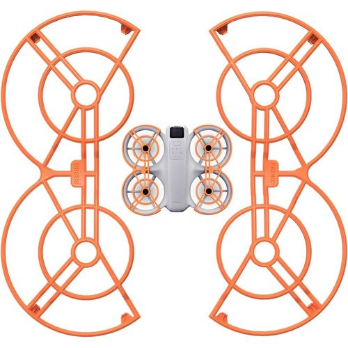 Sansh-Protection D'hélice Pour Hélice Dji Neo Drone - Résistant Aux Chocs - Accessoire Dji Résistant Aux Chocs - Protection D'hélice Légère En Tpu - Protection Complète D'hélice (Orange)-Trahoo