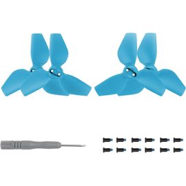 Hélice De Rechange Pour Dji Neo - Légère,Sûre,Multicolore,Silencieuse,Blocage Rapide,Accessoire De Drone,Léger Et Robuste (Bleu Pour 2 Paires)
