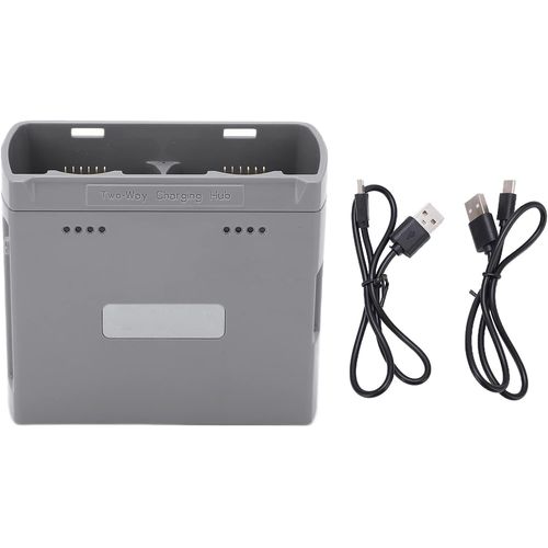 Chenquansarl-Chargeur Mini 2 / Mini Se, Station De De Batterie Bidirectionnelle, Pour Batterie Ou Autres Charges De Batterie, Chargeur Bidirectionnel Mini 2 / Mini Se(Gris)-Dilwe