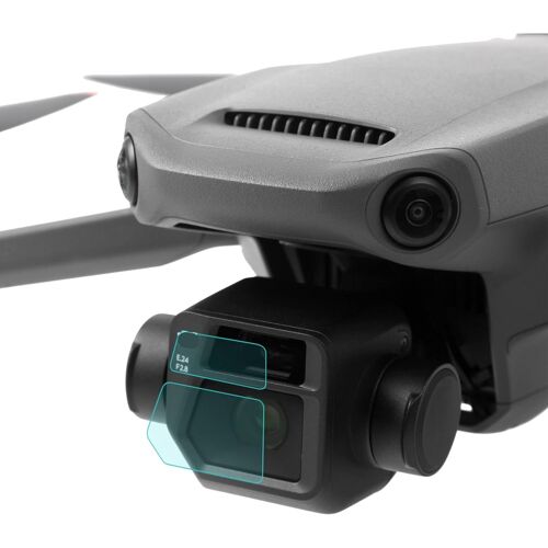 Kal-Film De Protection De La Lentille De La Caméra Pour Drones, 2 Packs, Compatible Avec Dji Mavic 3, Verre De Protection Clair Comme Du Cristal, Film De Garde De La Lentille De La Caméra Du Drone