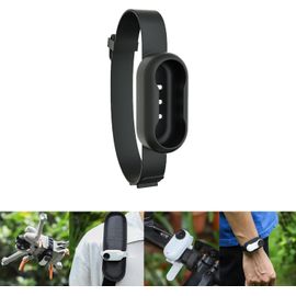 Sjzg-Bracelet Bande De Silicone Housse Pour Insta360 Go 3s/3 Étui Protecteur Réglable Multifonctionnel Fixation Sangle Drone Vélo Montage Pour Accessoires Pour Caméra D'action (Noir)-Kalanka