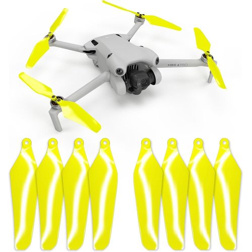 Sansh-Hélices Super Stealth Pour Dji Mini 4 Pro & Mini 3 Pro \U2013 Électrique, 4 Hélices En Jeu-Trahoo