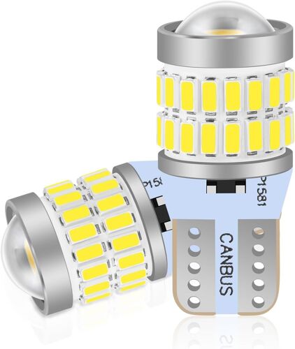 Kal-Led W5w T10 Ampoules 6000k Blanc Extrêmement Lumineux 194 168 2825 Pour Voiture Lampes De Lecture,Dôme,Coffre,Lampe De Plaque D'immatriculation 12v(2pcs)