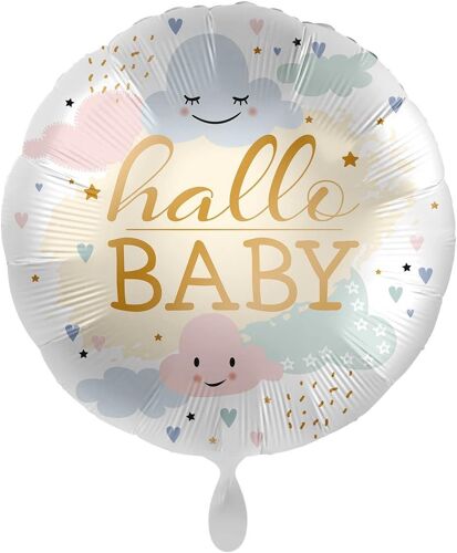 Baby Balloon Inflatable Balloon Baby Shower Decoration Hello Baby Shower Welcome Made In Usa And Germany Suitable For Empty Helium