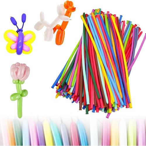 Senior-Modeler Ballon, 50 Pièces Ballons Magiques, Ballon Modeler Latex, Ballons Magiques En Latex, Ballons De Modélisation, Ballons Longs Colorés, Ballons Longs A Modeler, Ballon Magique Br[L1424]