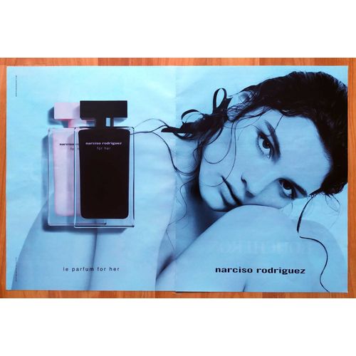Publicité Papier - Parfum For Her De Narciso Rodriguez De 2025 Raquel Zimmermann