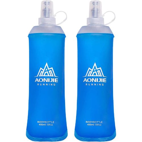 Tianyi-Gourde Souple Flasque Running Bidon Sport Pliable Poche Hydratation Flacon Bouteille D'eau Pour Randonnée Marathon