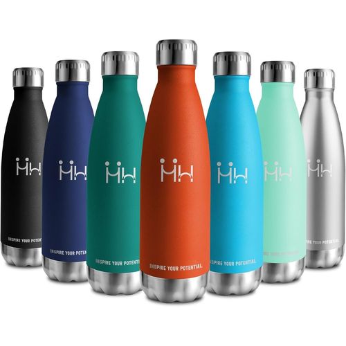 Bouteille Isotherme 750ml, Sans Bpa, Gourde Isotherme , Anti Fuite, Bouteille D'eau Acier Inoxydable À Double Paroi, Pour École, Bureau, Sport, Yoga, Outdoor, Facile À Transporter