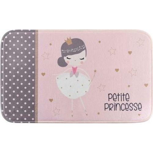 Tapis Enfant "Petite Princesse" 45x75cm Rose