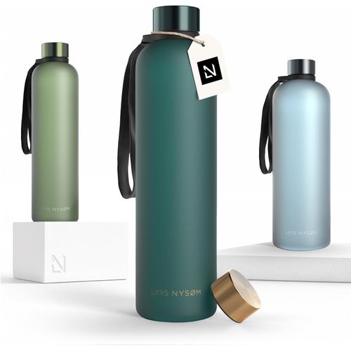 Gourde 1,5l | Bouteille D'eau 1500ml | Gourde De Sport Ultralégère En Tritan | Idéal Pour Le Sport, Le Bureau, Le Yoga, Les Enfants | 2 Couvercles Inclus (Berry Red, Xl 1500ml)