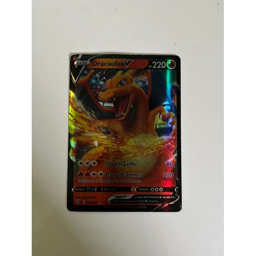 Carte Pokémon Dracaufeu V