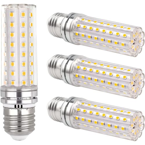 Kal-Ampoule Led Mais E27 12w, 220-240v, 1200lm Blanc Froid 6000k, Non Dimmable, Équivalent Ampoule Incandescence 100w, Ampoule Led E27 Pour Éclairage Intérieur, Lustre/Lampe De Bureau /Applique, Lot