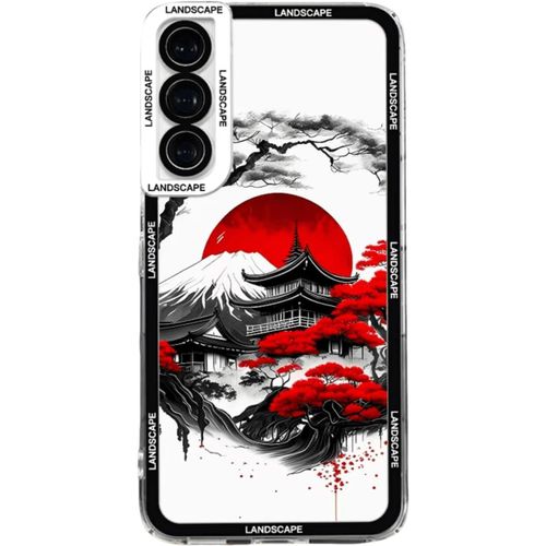 SJZG-Coque Compatible Avec Samsung Galaxy S21 Ultra, En Tpu Souple, Motif Soleil, Montagne, Paysage, Esthétique, Résistant Aux Chutes, Compatible Avec Samsung Galaxy S21 Ultra Pour Homme Et Femme