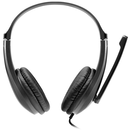 Canyon CNS-CHSU1B - Micro-casque - sur-oreille - filaire - USB-A - noir