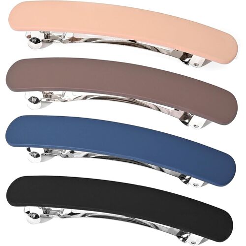 Nbgcm-4pcs Barette Cheveux Femme Barettes Cheveux Grande Barrette ? Cheveux Pour Femme Barrette Pour Cheveux Epais Fins 