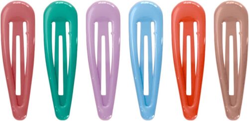 Hd Novelty Hair Accessories Bendies Sleepies Hair Clips 6 X 7 Cm School Colors Hair Accessories For Girls Women (Light Colors)