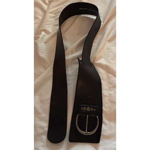 Ceinture Cuir Noire