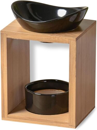 Kalanka-Zen'arôme - Brûle Parfum Naturéa Kalos - Brûleur D`Huiles Essentielles, Fondants Parfumés, Carré De Cire Parfumés - Diffusion Par Chaleur Douce - Aromathérapie - Objet Décoratif & Thérapeutiq 