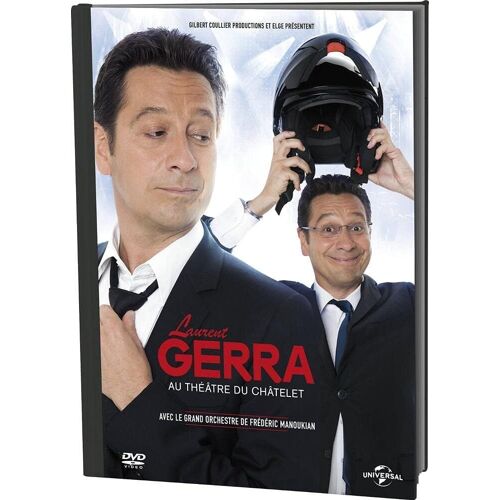 Dvd Laurent Gerra - Au Théâtre Du Châtelet (22 Mai 2014) - 25 Ans De Carrière - Inclus En Bonus Des Duos Et Les Coulisses Du Théâtre Du Châtelet + Livret Photos & Textes De Parodies Musicales