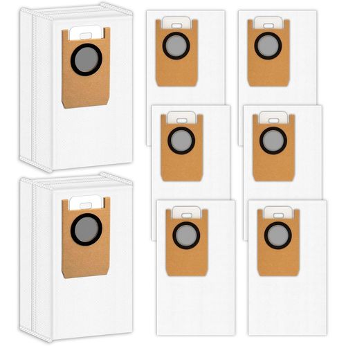 (8 Pièces) Omni S1 Pro Sacs à Poussière de Remplacement Compatibles Avec l'aspirateur Robot à Station Auto-vide Eufy Omni S1 Pro,Accessoires Sacs à Poussière pour Aspirateur Robot,8 Pièces incluses