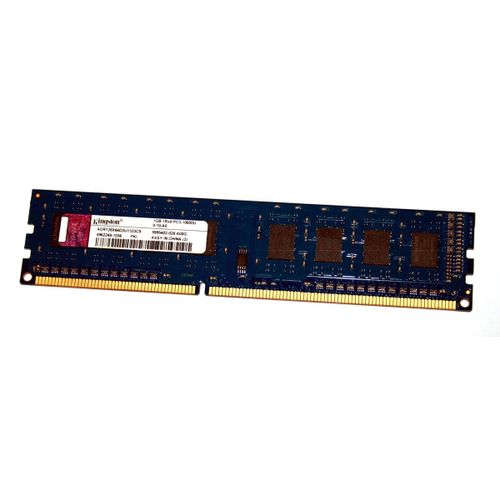 Mémoire RAM KINGSTON ACR128X64D3U1333C9 1 Go 1333 MHz - PC3-10600U (DDR3-1333) DDR3 DIMM