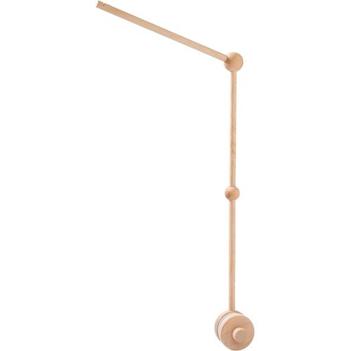 Kalanka-Support En Bois Pour Mobile Bébé De Berceau, Table À Langer, Parc D`Enfant - Support Flexible Pour Mobile Bébé - Pour Suspendre Boîte À Musique, Carillons, Mobile - Marron