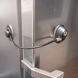 Serrures de Sécurité pour Enfants avec 2 clés pour Placards,Armoires,Réfrigérateurs et Congélateurs,Sécurité dans la Maison,Adhésif,Sans résidus,Sécurité à pour Bébés et Enfants,Noir