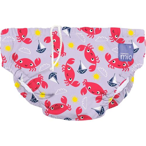 Kalanka-, Couche De Bain Lavable Révolutionnaire, Pour Bébés Et Tout-Petits, Unisexe, Pour Garçons Et Filles, Crique Aux Crabes, M (6-12 Mois)