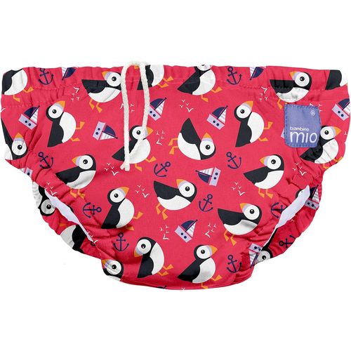 Kalanka-, Couche De Bain Lavable Révolutionnaire, Pour Bébés Et Tout-Petits, Unisexe, Pour Garçons Et Filles, Macareux Moine, Xl (2 Ans Et +)